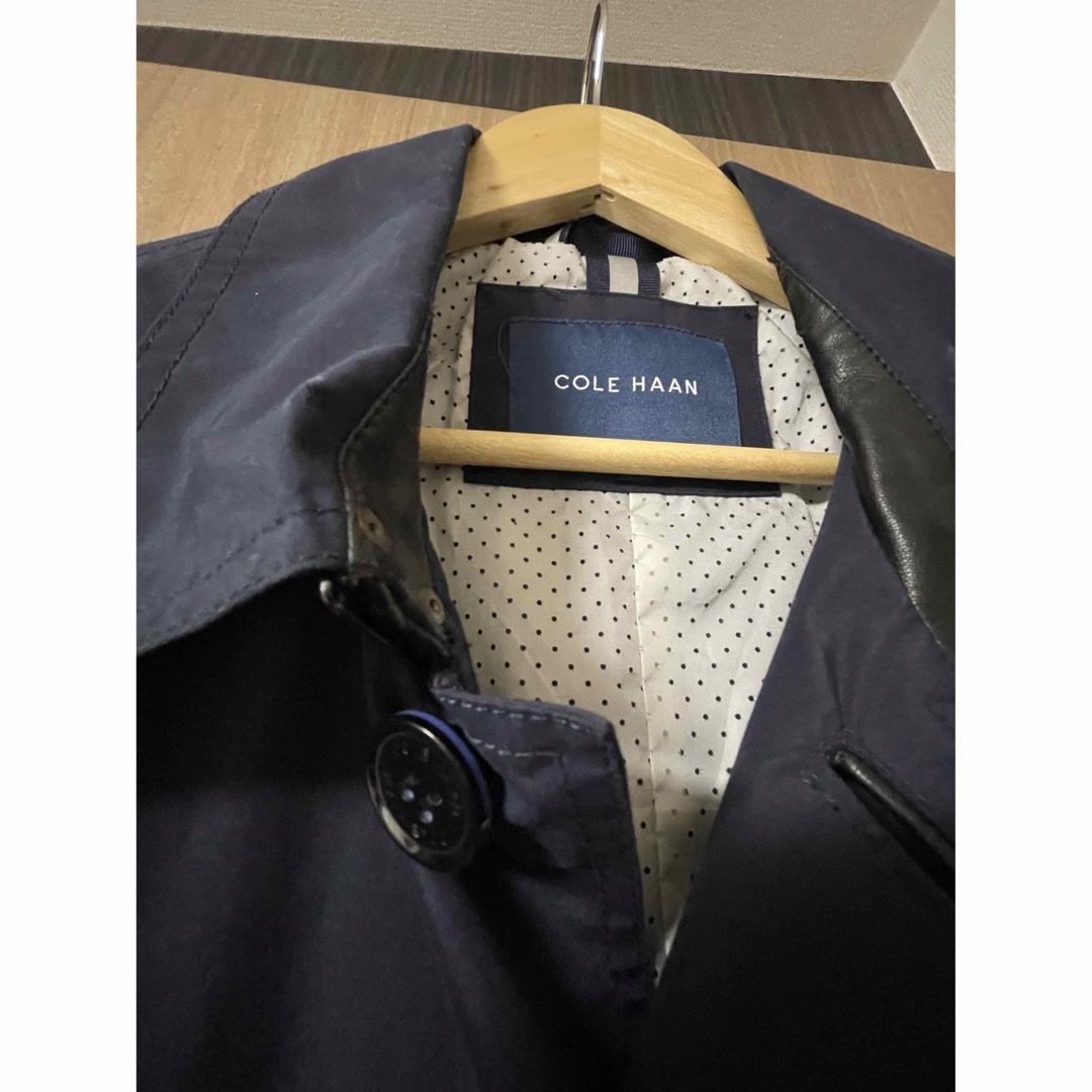 Cole Haan(コールハーン)のCOLE HAAN  コールハーン　ステンカラーコート スプリングコートused メンズのジャケット/アウター(ステンカラーコート)の商品写真