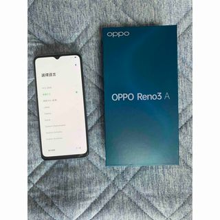 オッポ(OPPO)のOPPO Reno3 A本体（保護フィルムに傷あり）(スマートフォン本体)