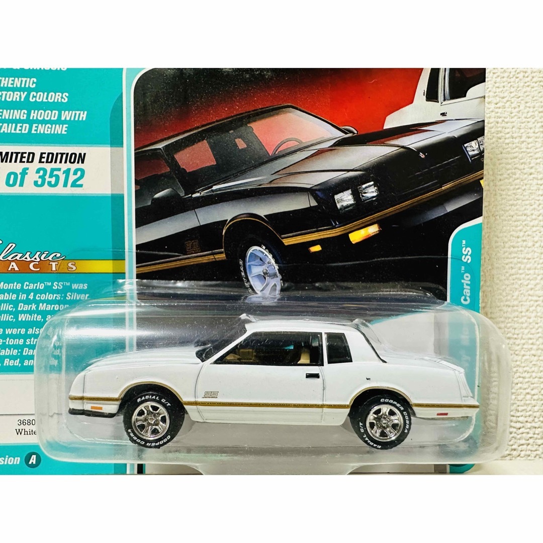Chevrolet(シボレー)のJL/'87 Chevyシボレー MonteCarloモンテカルロ 1/64 限 エンタメ/ホビーのおもちゃ/ぬいぐるみ(ミニカー)の商品写真