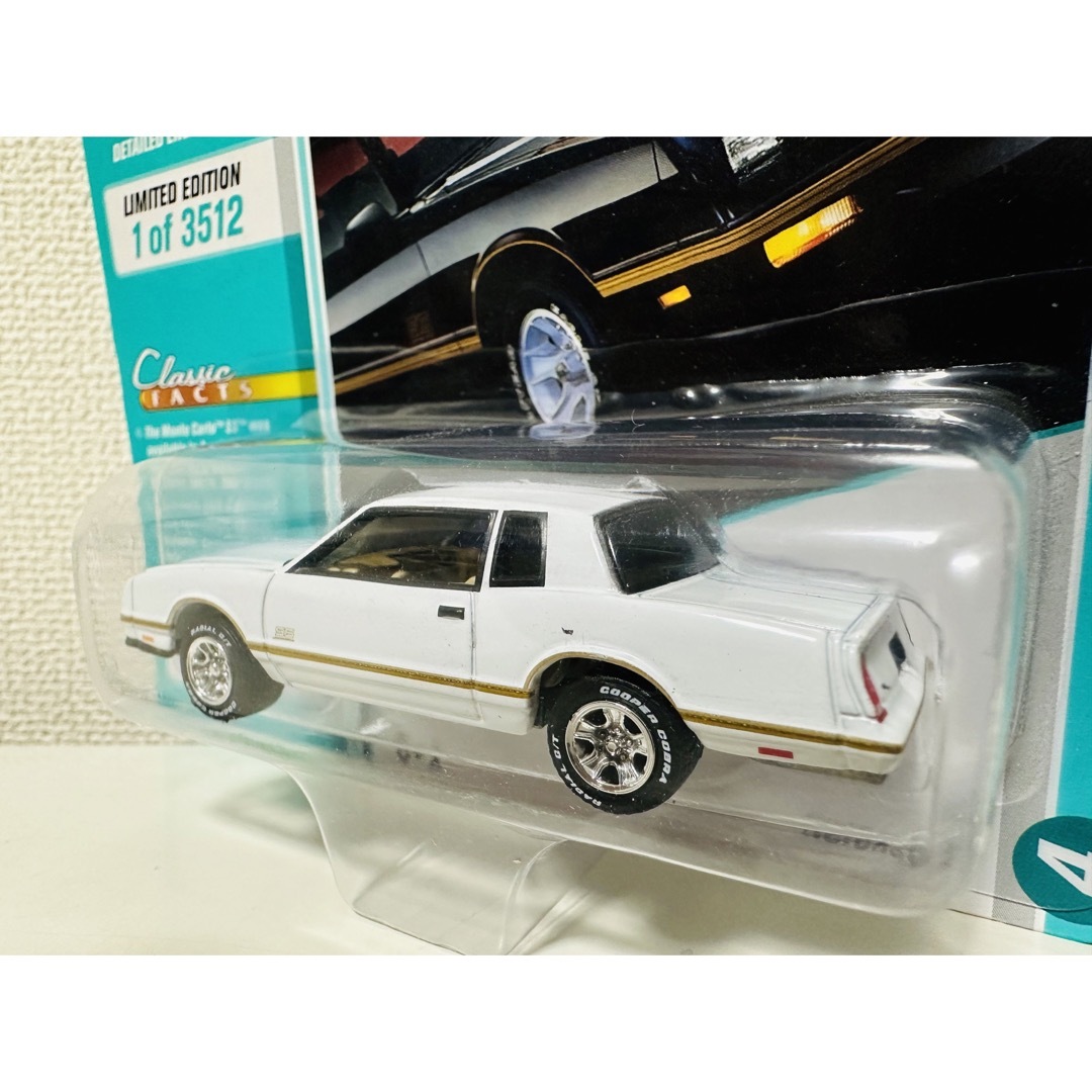 Chevrolet(シボレー)のJL/'87 Chevyシボレー MonteCarloモンテカルロ 1/64 限 エンタメ/ホビーのおもちゃ/ぬいぐるみ(ミニカー)の商品写真