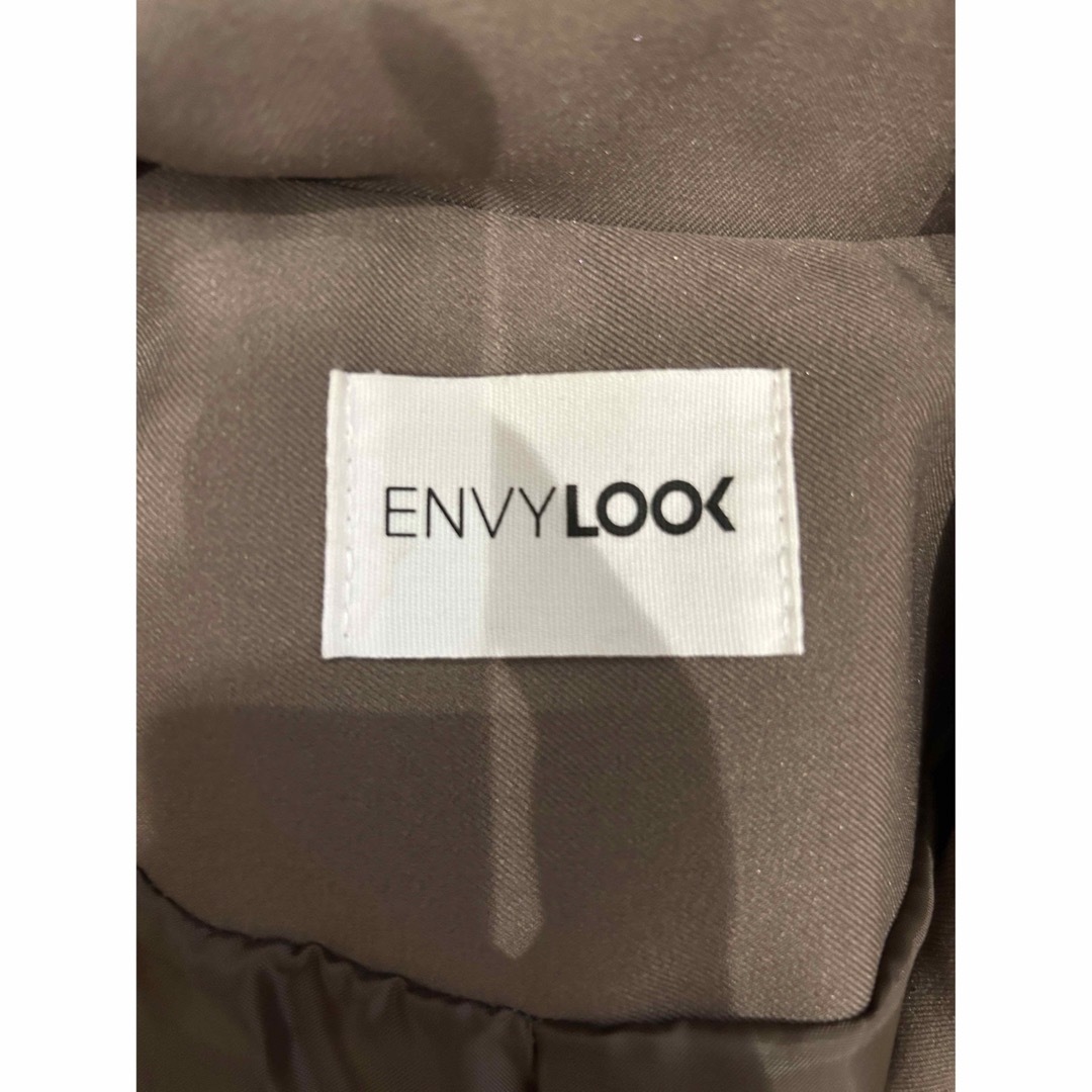 ENVYLOOK(エンビールック)のENVYLOOK テーラードジャケット ココア レディースのジャケット/アウター(テーラードジャケット)の商品写真