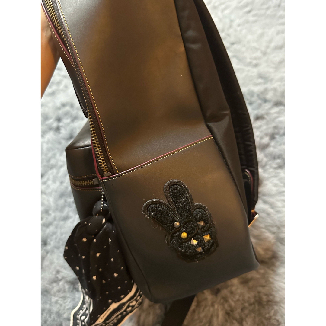 【極美品】coach／ミッキー／リュック　ショルダーバッグ　財布　3点セット