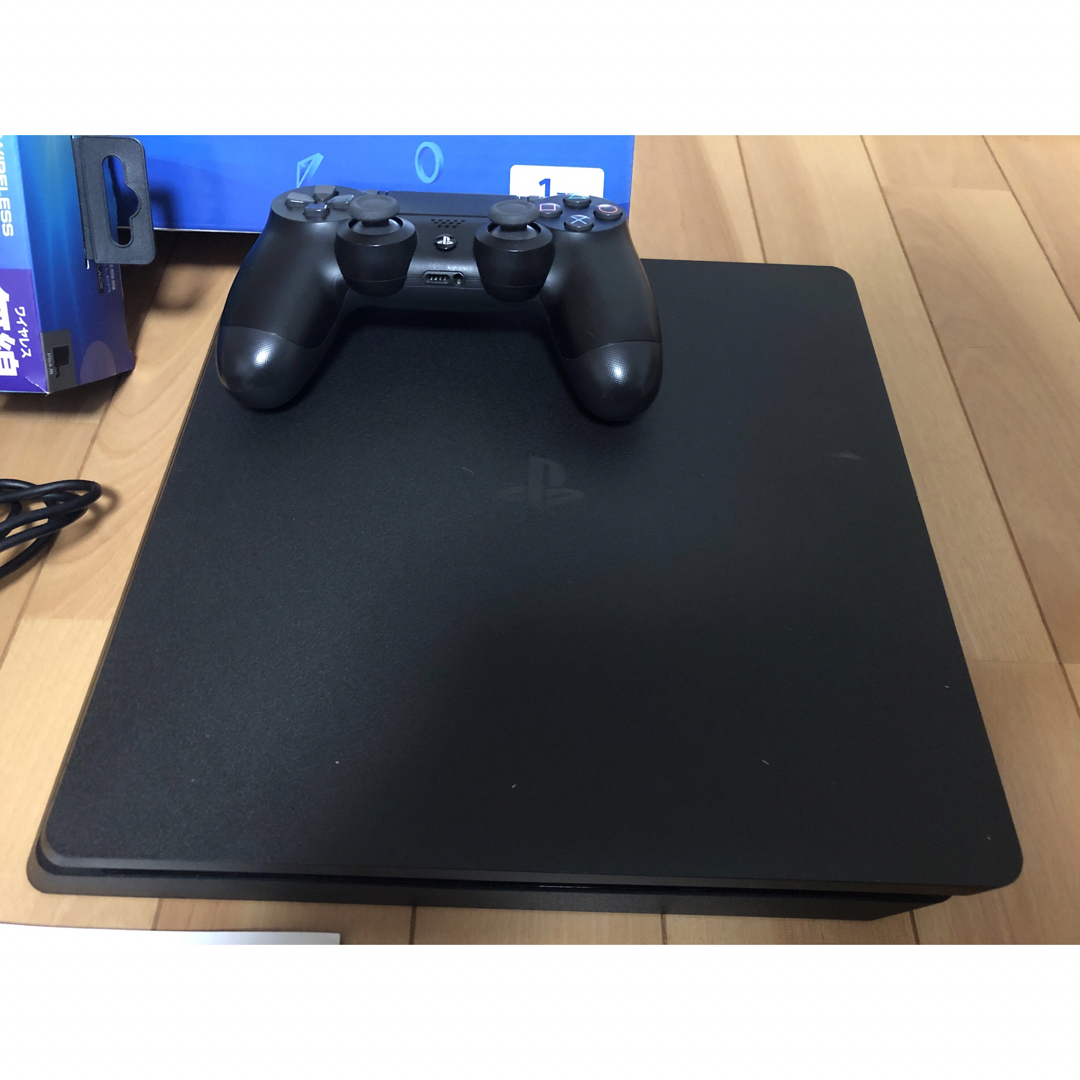 PlayStation4 - コントローラー2個 PS4 ジェット・ブラック 1TB CUH