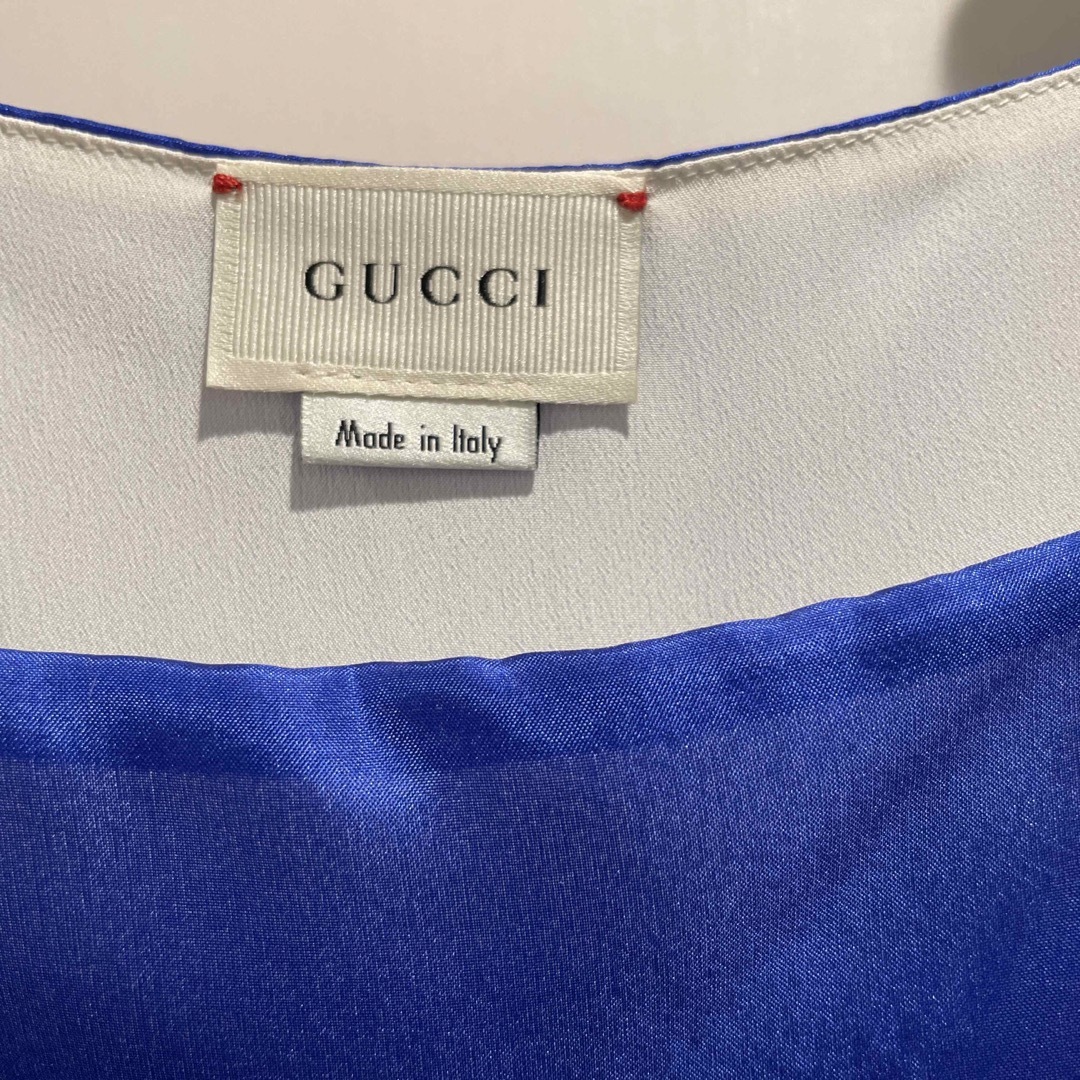 Gucci(グッチ)のヒグチユウコ GUCCI チルドレン コレクション シルク100%ワンピース キッズ/ベビー/マタニティのキッズ服女の子用(90cm~)(ワンピース)の商品写真