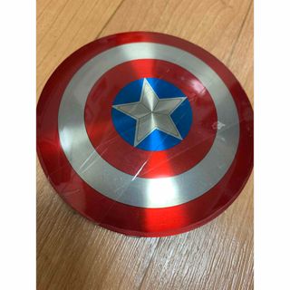 マーベル　キャプテンアメリカ　シールド　モバイルバッテリー　marvel レア(バッテリー/充電器)