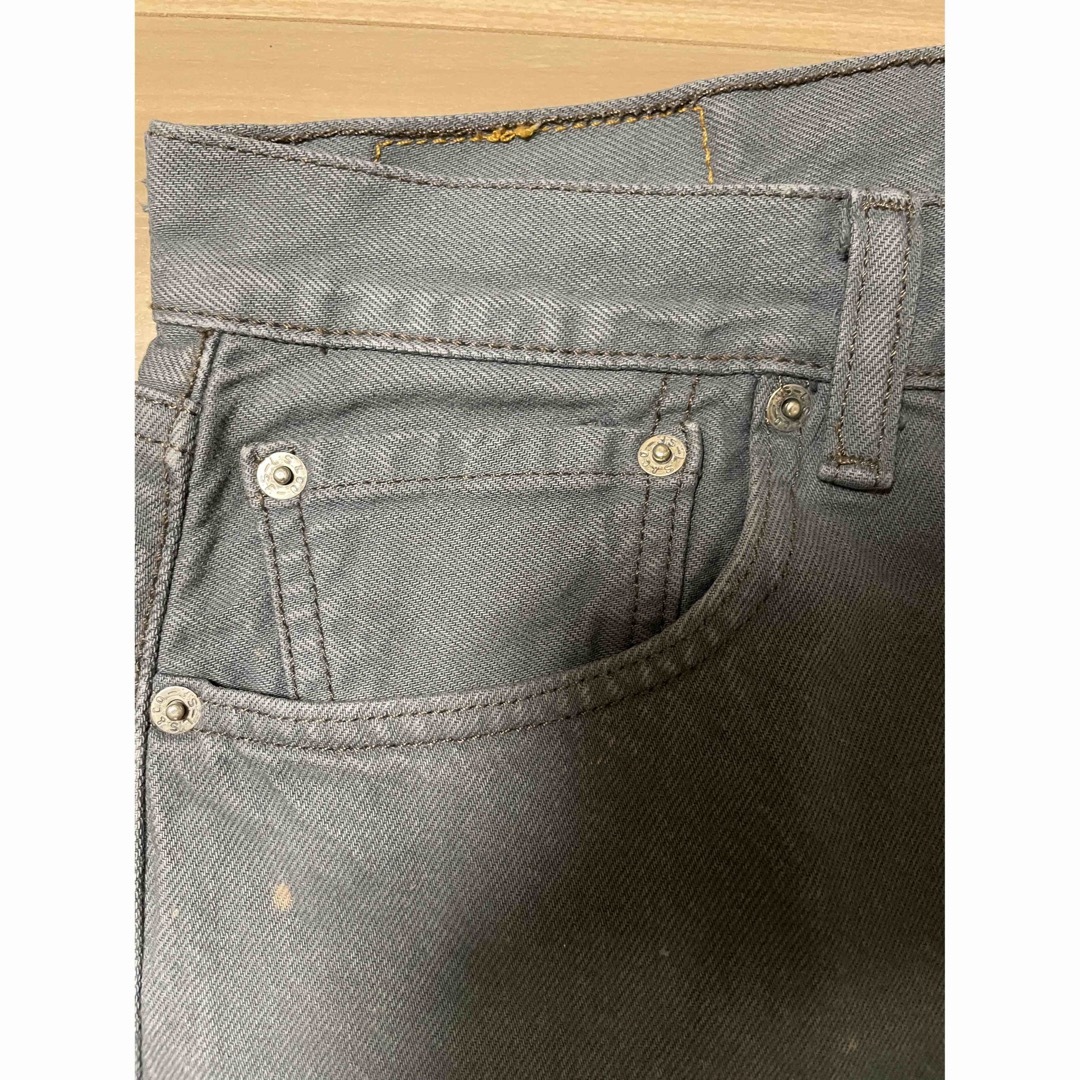 【匿名発送】リーバイス５０１　グレー　w３３l３２　ストレート　Levis