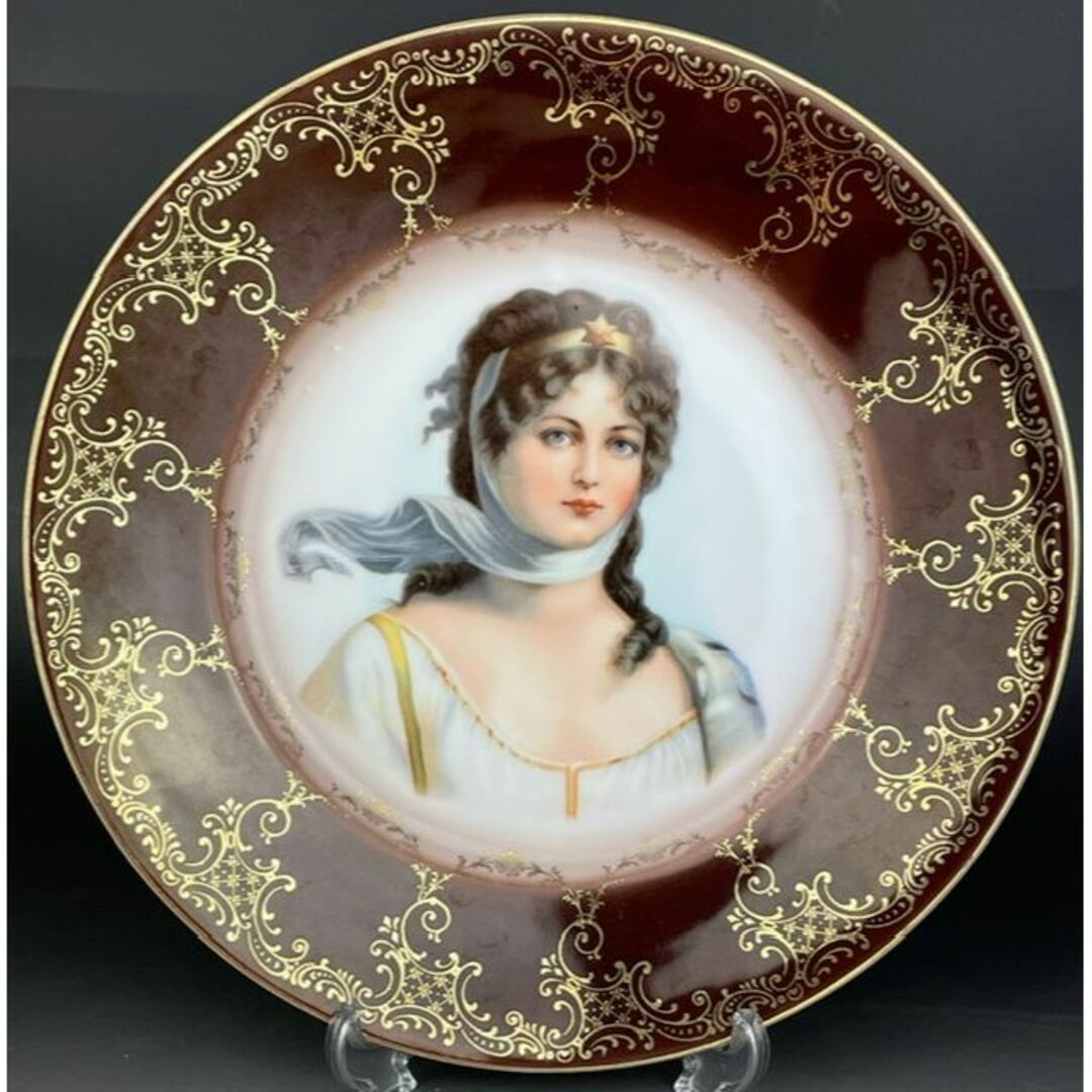 【希少】 クイーン ルイーズ オーストリア ロイヤルヴィエナ 25cm 飾り皿
