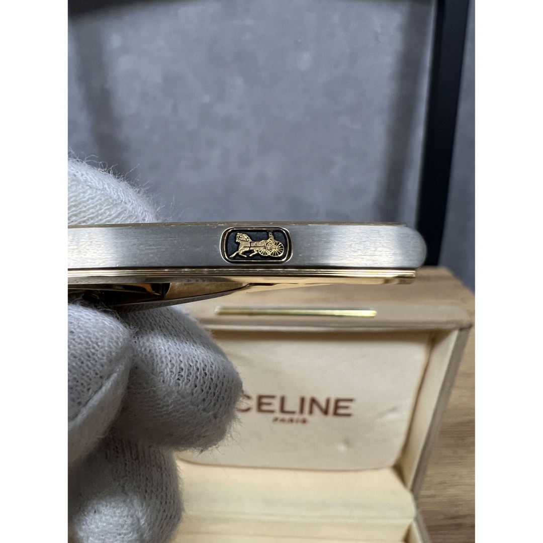 celine(セリーヌ)のセリーヌ ネクタイピン&カフス オールドセリーヌ　馬車　CELINE メンズのファッション小物(ネクタイピン)の商品写真