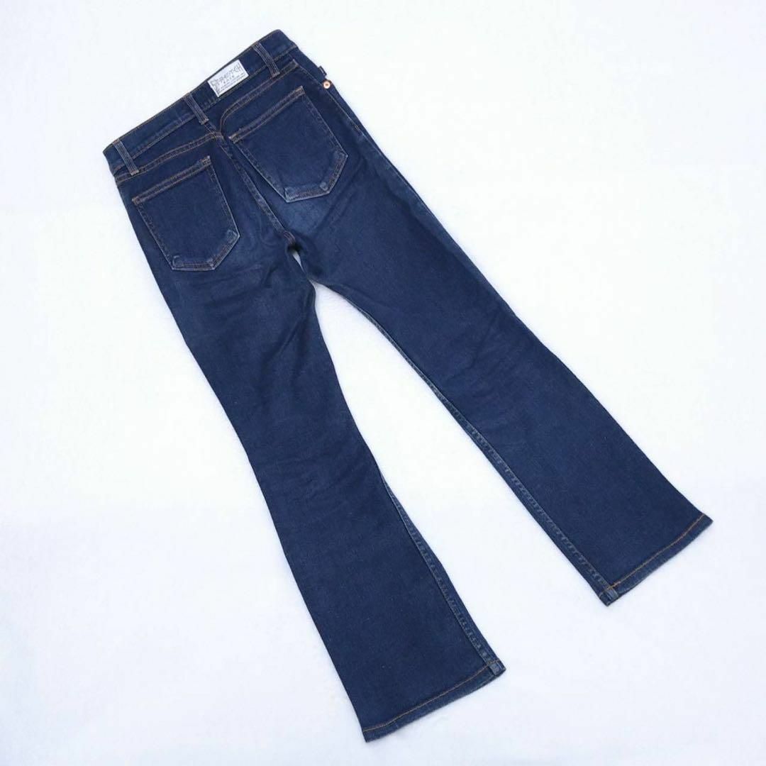 Earl Jean(アールジーン)のアールジーン レディース【F】ストレートジーンズ コットン混 濃いブルー系 レディースのパンツ(デニム/ジーンズ)の商品写真