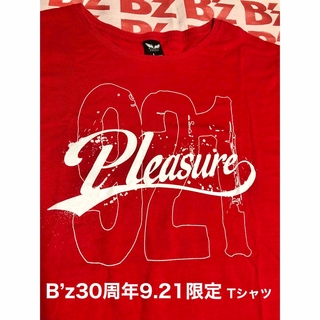 B'z 30周年 9.21 限定 Tシャツ pleasure HINOTORI の通販｜ラクマ