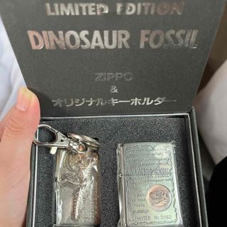 ジッポー(ZIPPO)のZIPPO☆dinosaur fossil／キーホルダー  新品 最終値下げ(タバコグッズ)