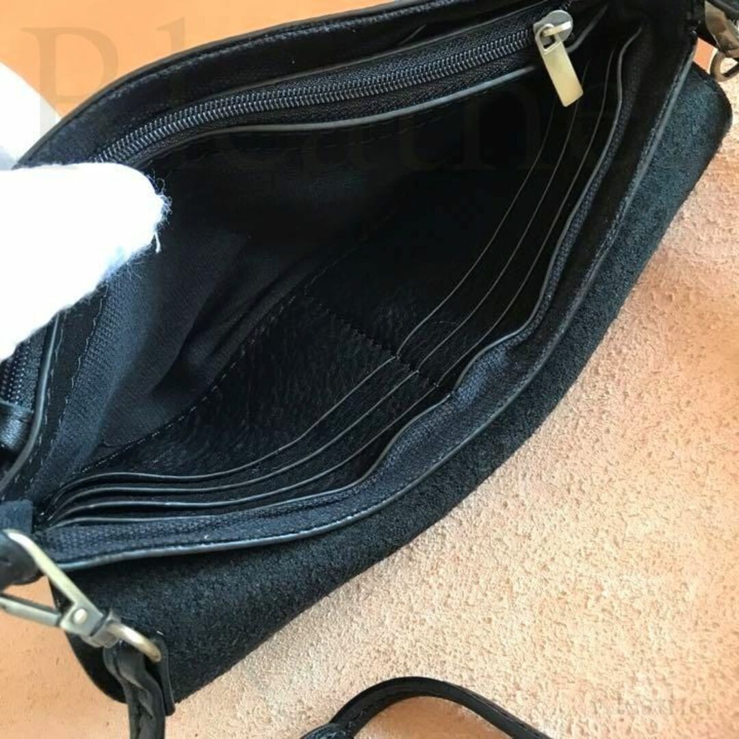最高級カーフレザー 本革 お財布ポシェット お財布ショルダーバッグ #440