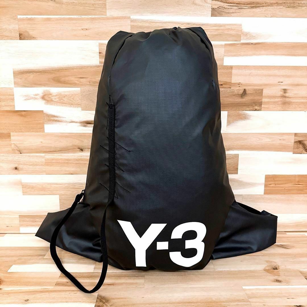 美品✨ヨウジヤマモト　Y-3 adidas リュック　ビッグロゴ　黒