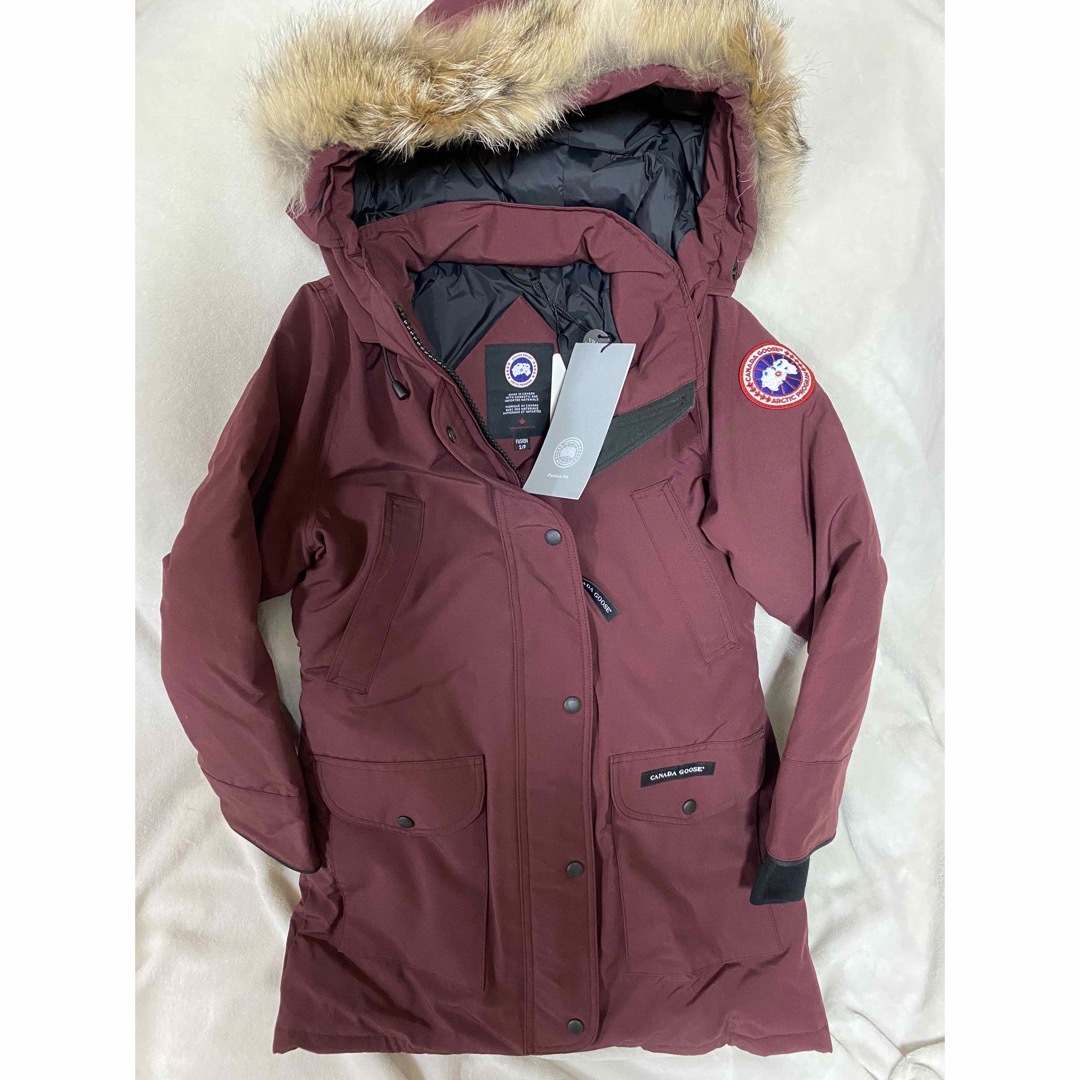 CANADA GOOSE 新品 カナダグース トリリウムパーカー ボルドー 楽天 クローカ購入の通販 by y｜カナダグースならラクマ