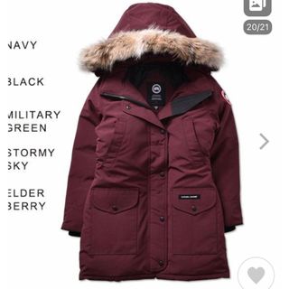 カナダグース(CANADA GOOSE)の新品　カナダグース　トリリウムパーカー　ボルドー　楽天　クローカ購入(ダウンジャケット)