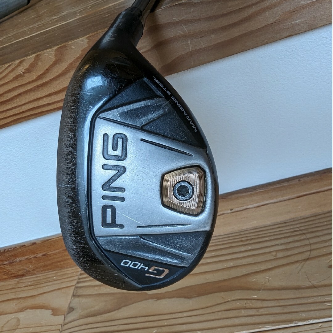 PING(ピン)のPING G400 U4 173-85S ユーティリティ チケットのスポーツ(ゴルフ)の商品写真