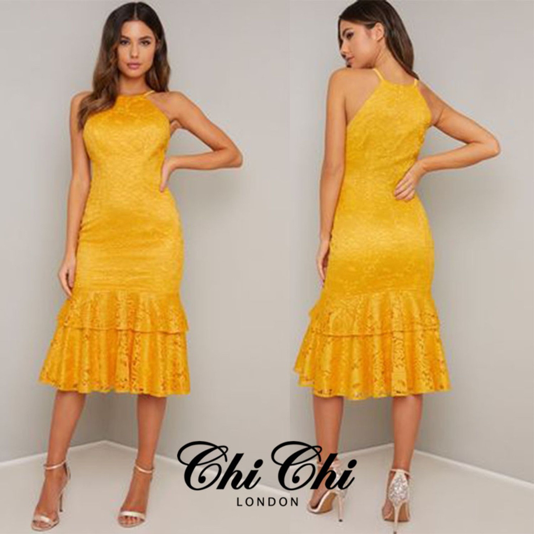 Chi Chi London - 新品未使用 チチロンドン レースマーメイドドレス