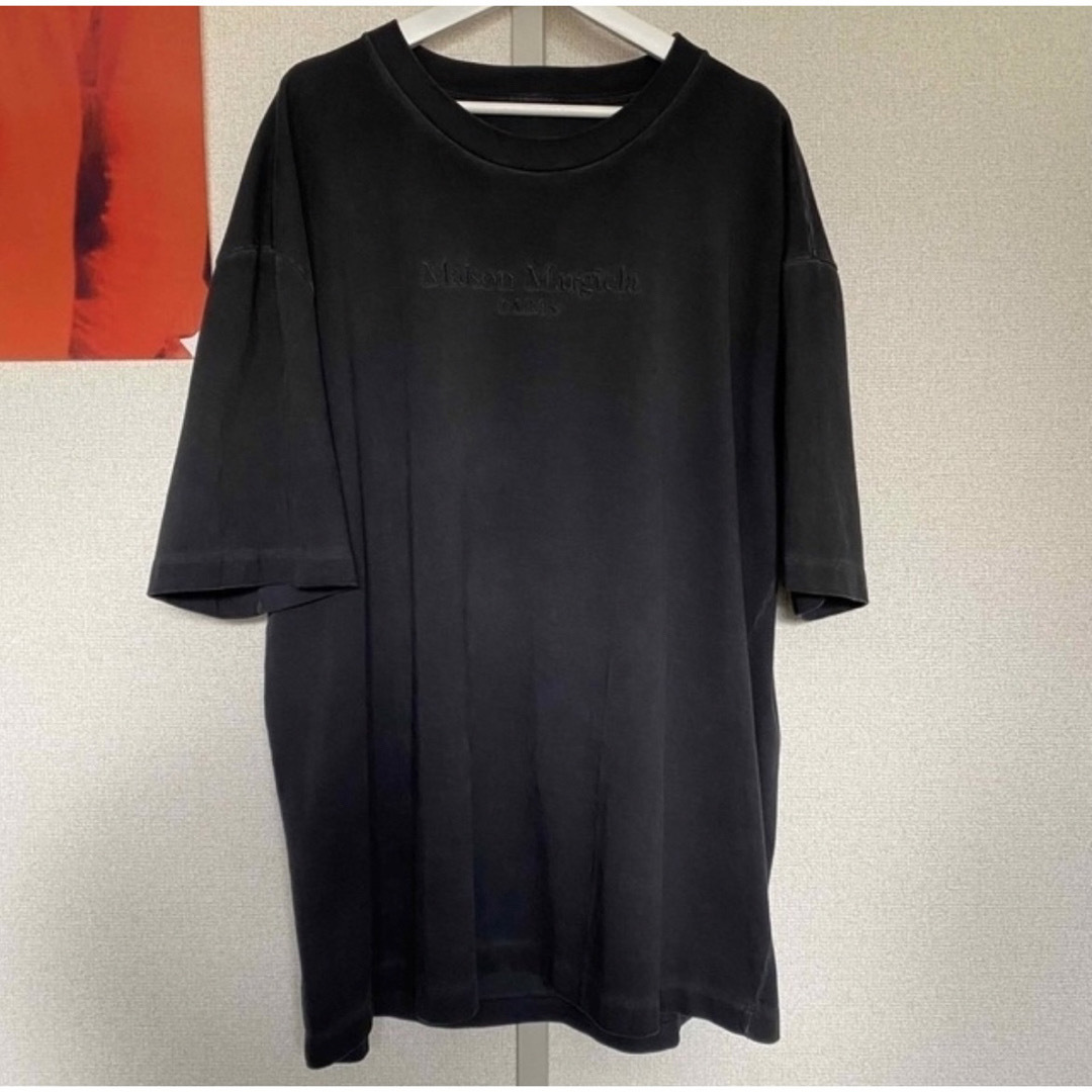 Maison Margiela garment dye LOGO Tee 1