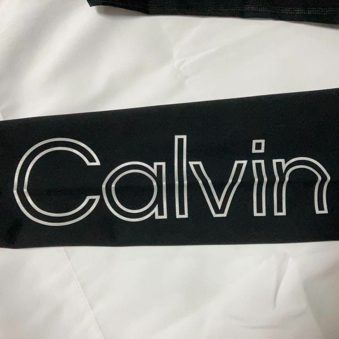 Calvin Klein(カルバンクライン)の【新品】カルバンクライン ck ヨガパンツ スパッツ 黒 Mサイズ レギンス レディースのレッグウェア(レギンス/スパッツ)の商品写真