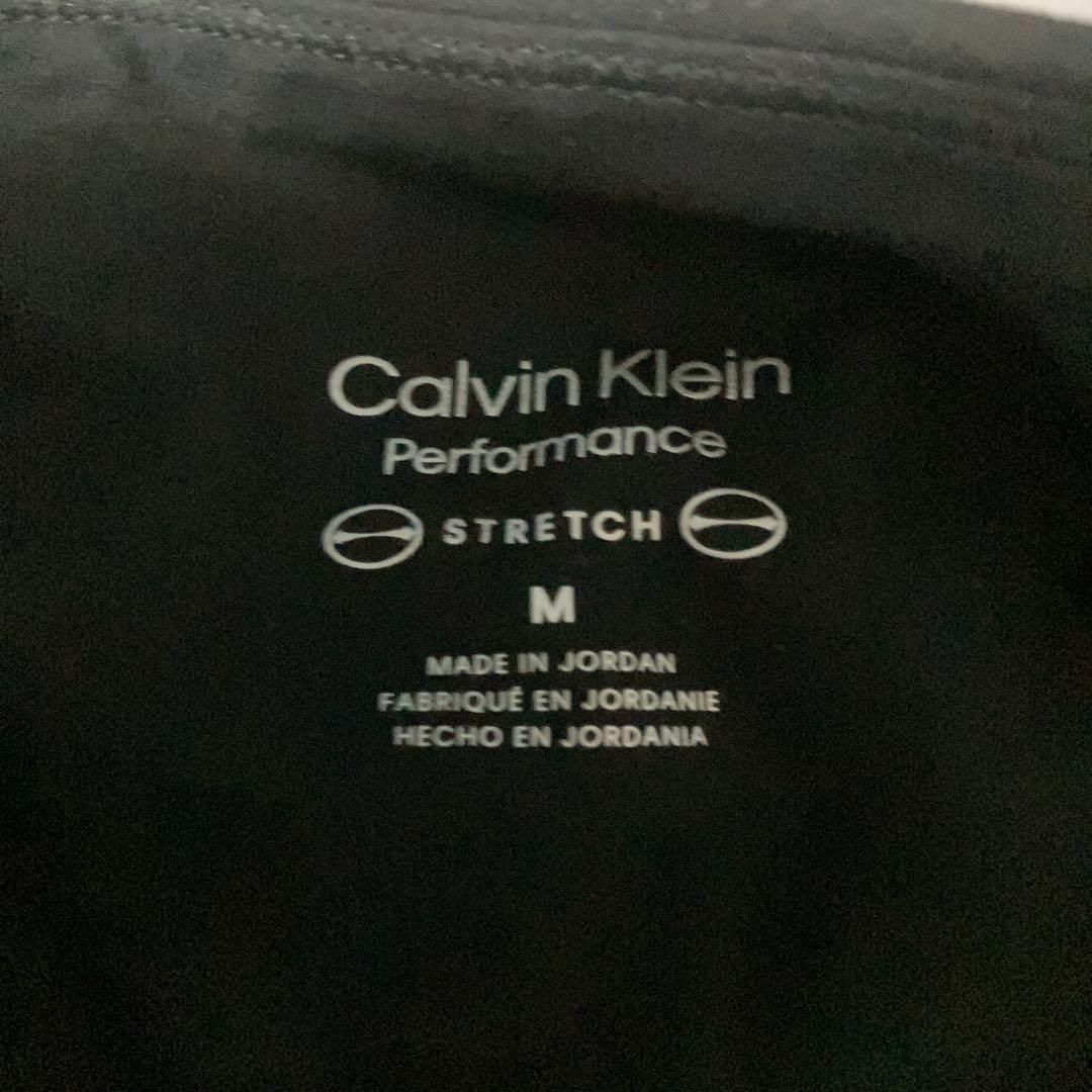 Calvin Klein(カルバンクライン)の【新品】カルバンクライン ck ヨガパンツ スパッツ 黒 Mサイズ レギンス レディースのレッグウェア(レギンス/スパッツ)の商品写真