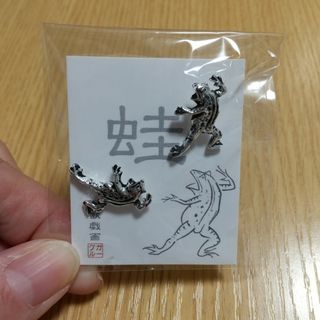 gargle - 新品未開封 鳥獣戯画 ピアス カエル 蛙 かえる gargle ガーグル