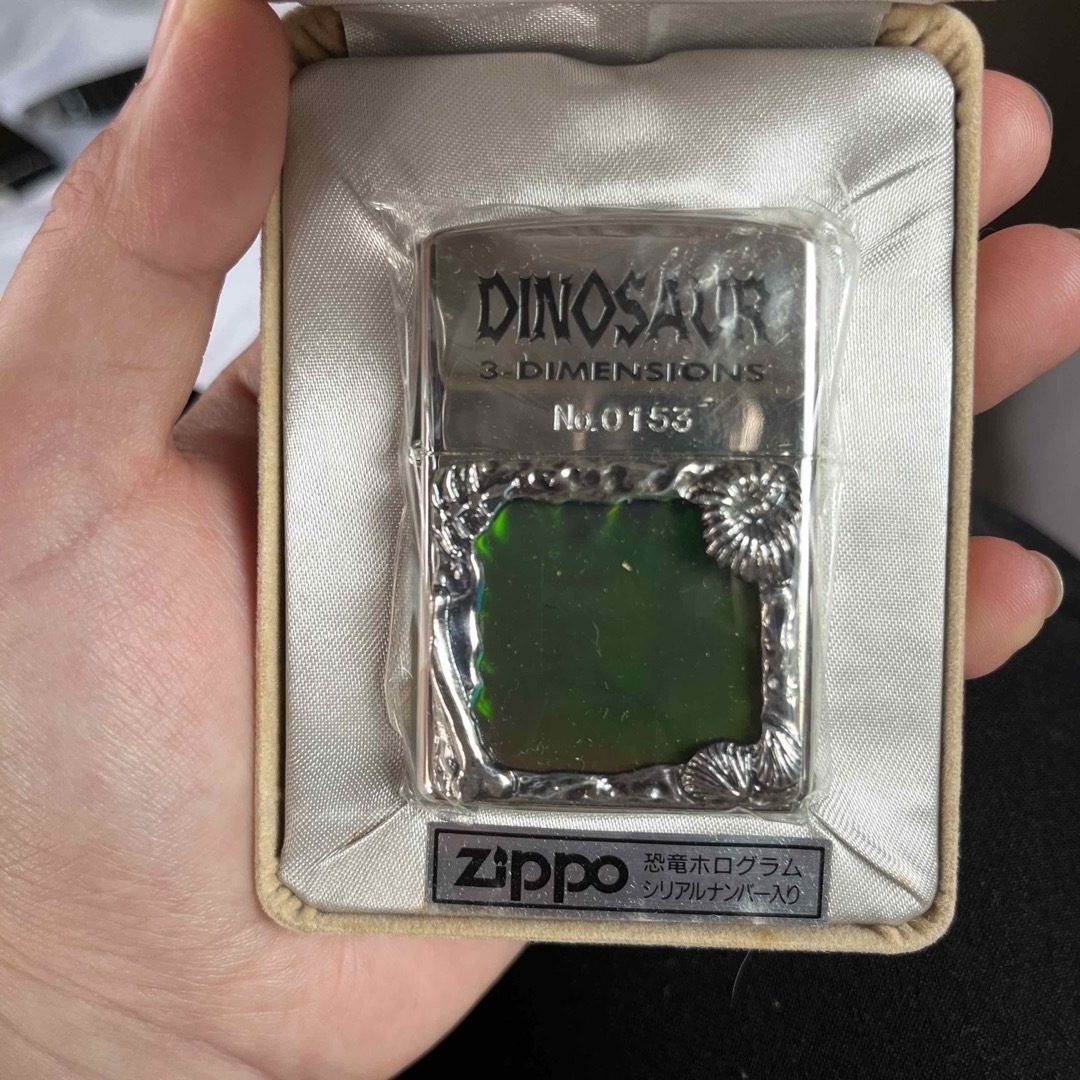 ZIPPO☆DINOSAUR☆貝貼り☆イーグル☆エイリアン☆4点