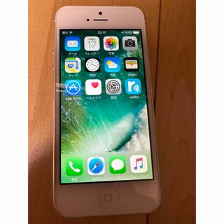 iPhone5 32GB シルバー　au(スマートフォン本体)