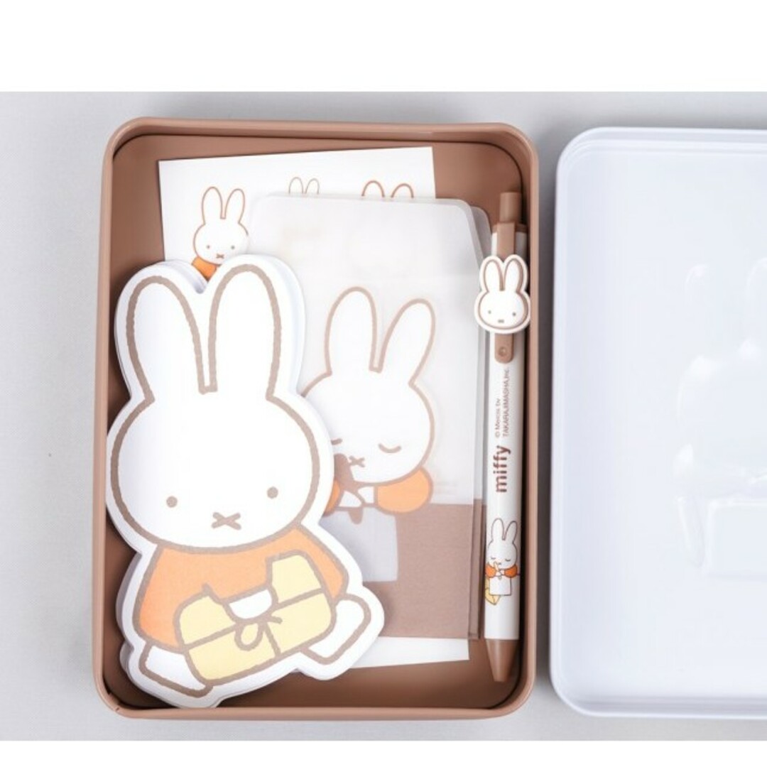 miffy リンネル 2023年2月 ミッフィー 缶BOX入りステーショナリーセットの通販 by マツム's shop｜ミッフィーならラクマ