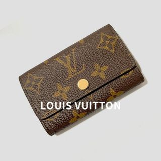 ルイヴィトン(LOUIS VUITTON)の新型タイプ LOUIS VUITTON ヴィトン キーケース ミュルティクレ 6(キーケース)