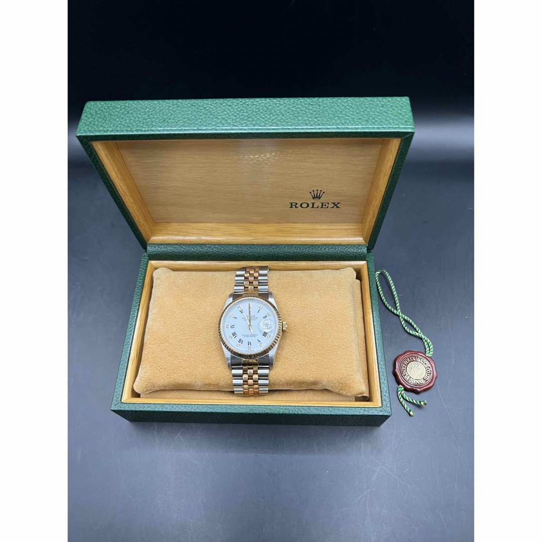 腕時計(アナログ)ROLEX ロレックス　デイトジャスト　DATEJUST 16233G 10p