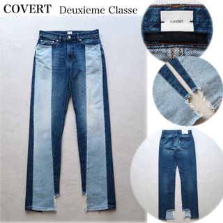 ドゥーズィエムクラス(DEUXIEME CLASSE)のCOVERT Deuxieme Classe バイカラー カットオフデニム(デニム/ジーンズ)