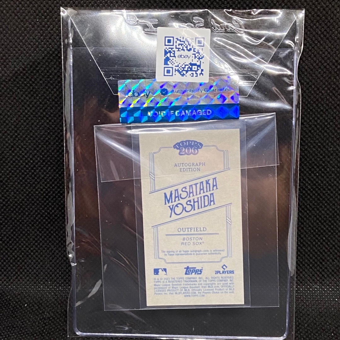 Topps 206 レッドソックス 吉田正尚 直筆サインカード 限定の Topps 206 レッドソックス 吉田正尚 直筆サインカード 限定の