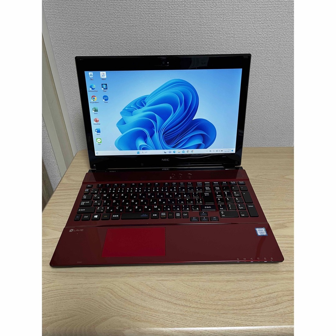 NEC - Windows11ノートパソコンNEC 新品SSD 512GB メモリ8GBの通販 by