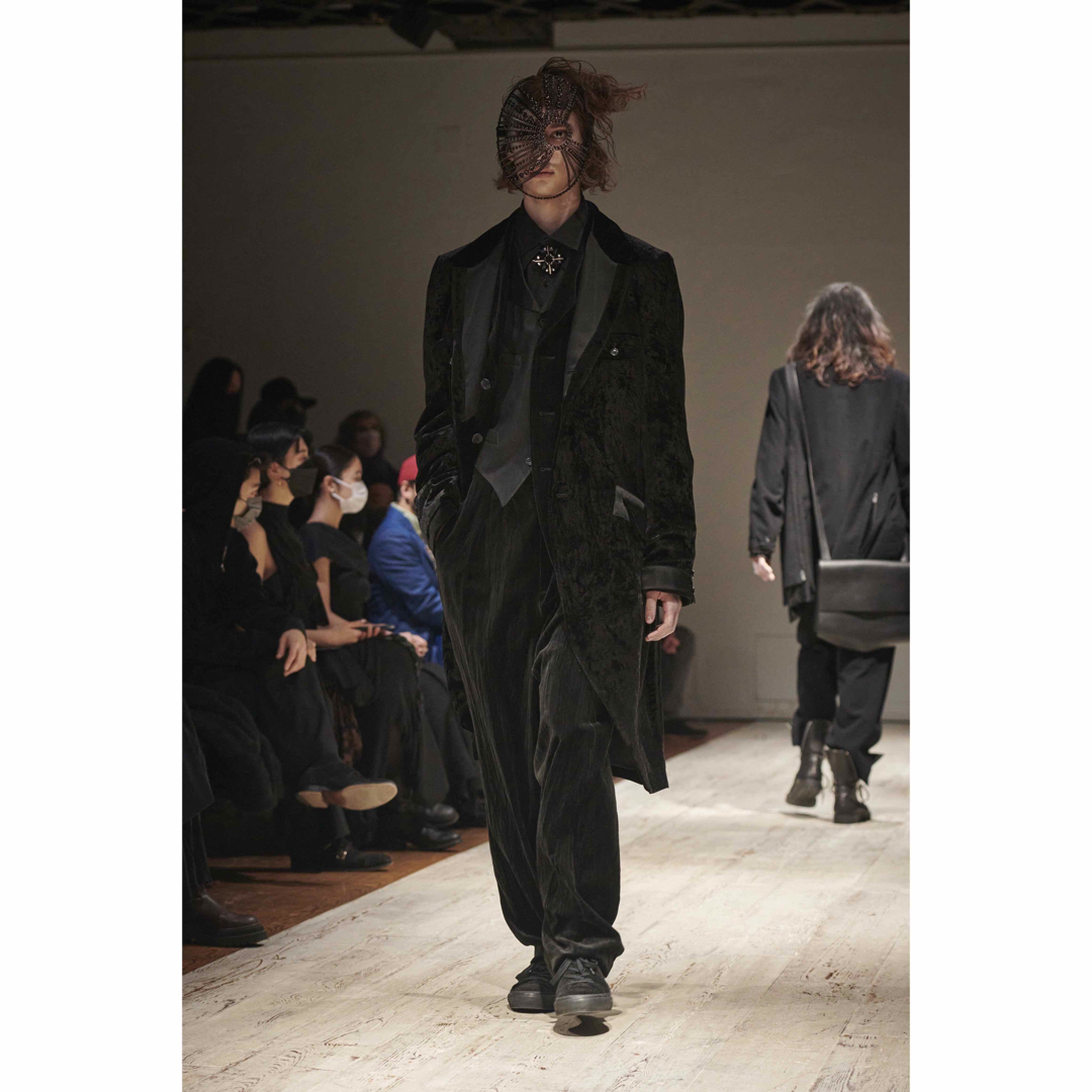 yohji yamamoto 22aw ベルベットセットアップ