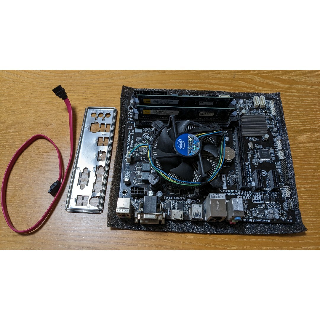 intel core i5-4590 LGA1150マザーボード&16GBメモリ