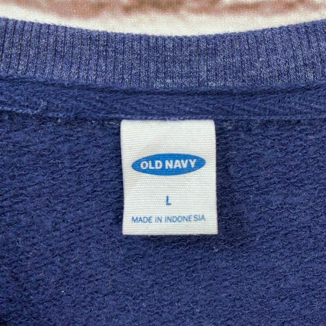 Old Navy(オールドネイビー)のOLDNAVY ロンT トレーナー メンズ　レディース　[ L ] メンズのトップス(スウェット)の商品写真