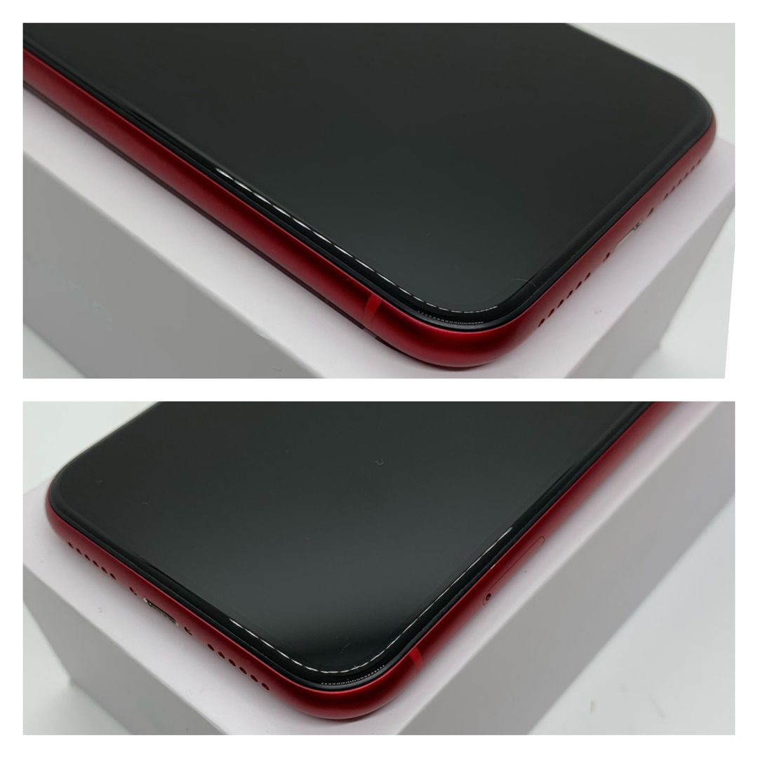 iPhone - 【B美品】iPhone 11 レッド128 GB SIMフリー 本体の通販 by