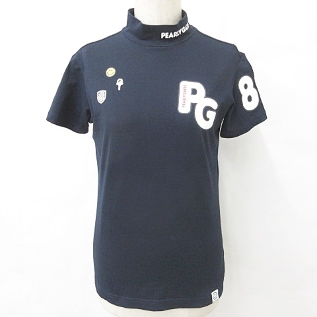 PEARLY GATES  ハイネック半袖Tシャツ　89