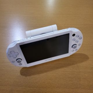 プレイステーションヴィータ(PlayStation Vita)の【美品】PlayStation Vita（ホワイト：おまけ付き）(家庭用ゲーム機本体)