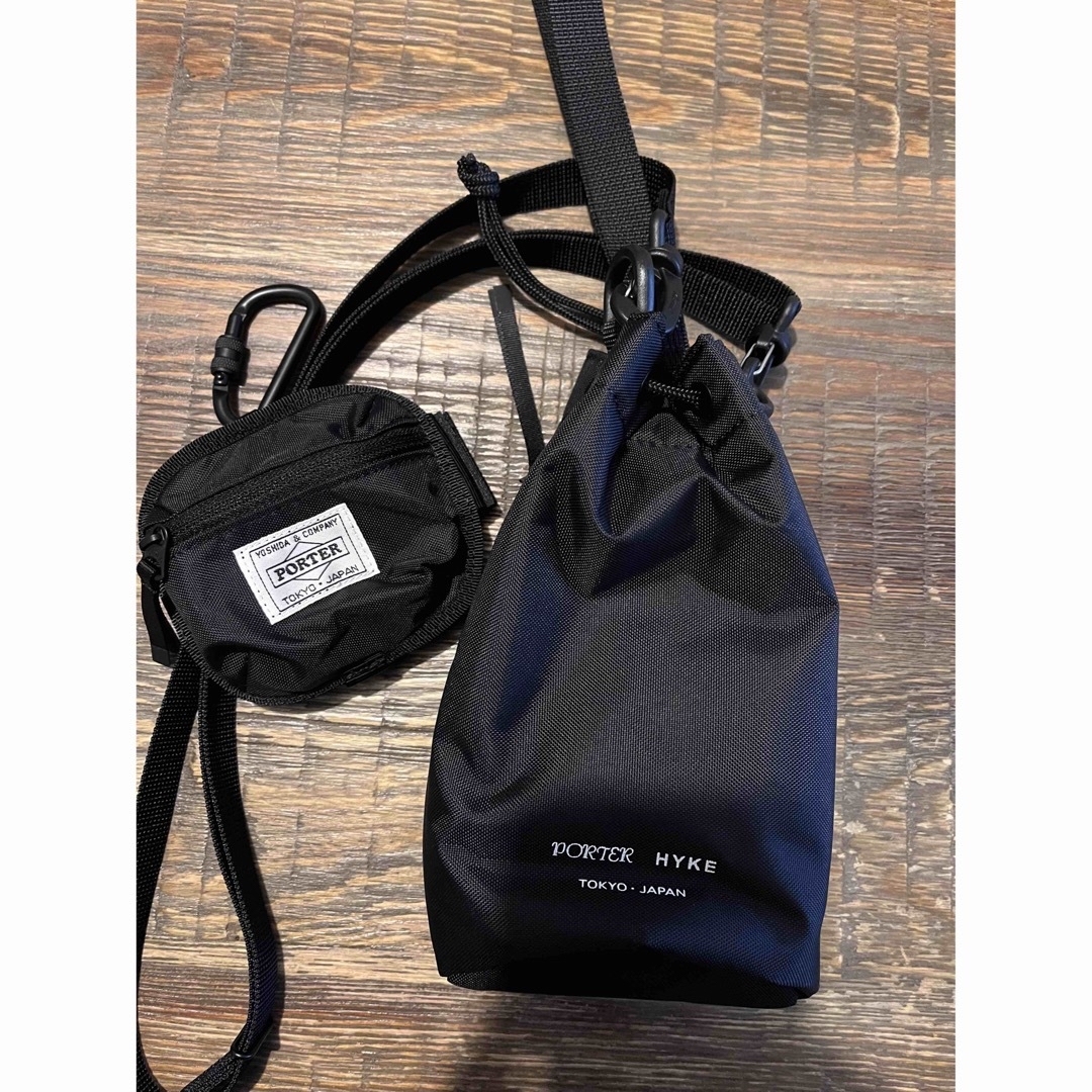 PORTER × HYKE / ポーター×ハイク ミニボンサック 黒