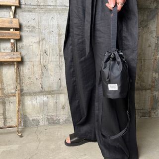 HYKE - PORTER × HYKE / ポーター×ハイク ミニボンサック 黒の