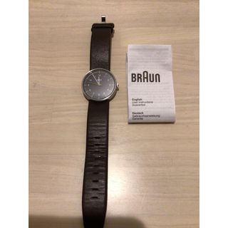 ブラウン(BRAUN)のBRAUN 腕時計　ほぼ未使用(腕時計(アナログ))