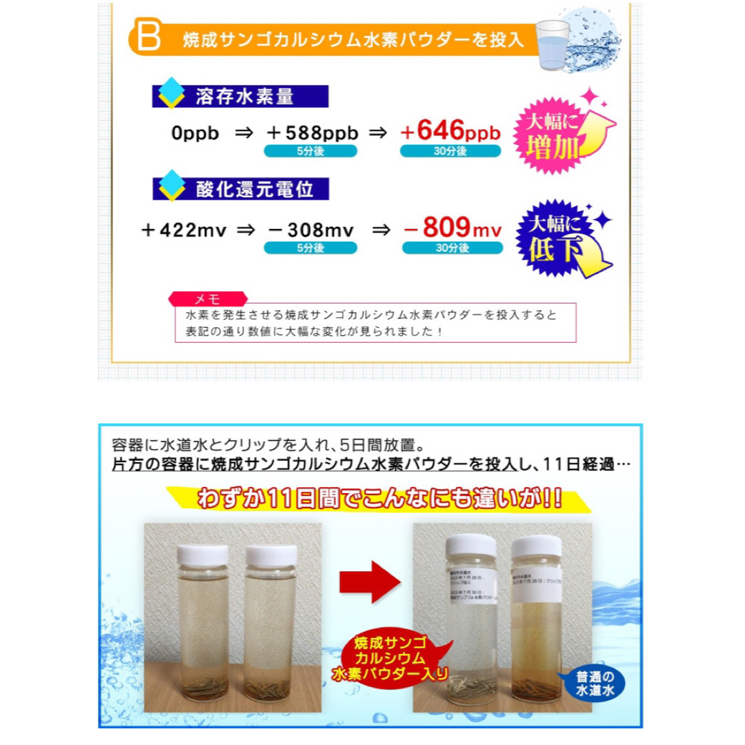 もぎたて生スムージーにも配合されている　水素　カプセルのサプリです　3ヶ月分 コスメ/美容のダイエット(ダイエット食品)の商品写真