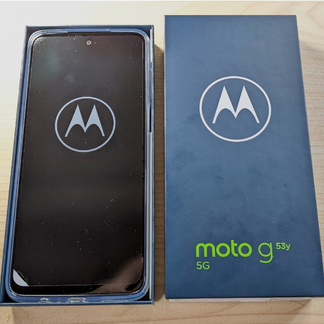 【新品未使用】motorola moto g53y 5G ペールピンク