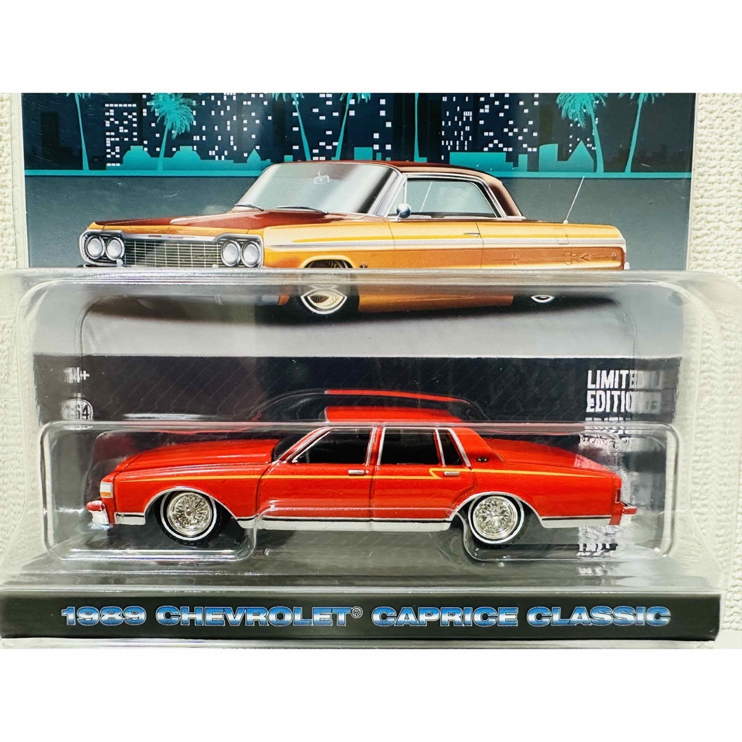 Chevrolet(シボレー)のGL/'89 Chevyシボレー Capriceカプリス クラシック 1/64 エンタメ/ホビーのおもちゃ/ぬいぐるみ(ミニカー)の商品写真