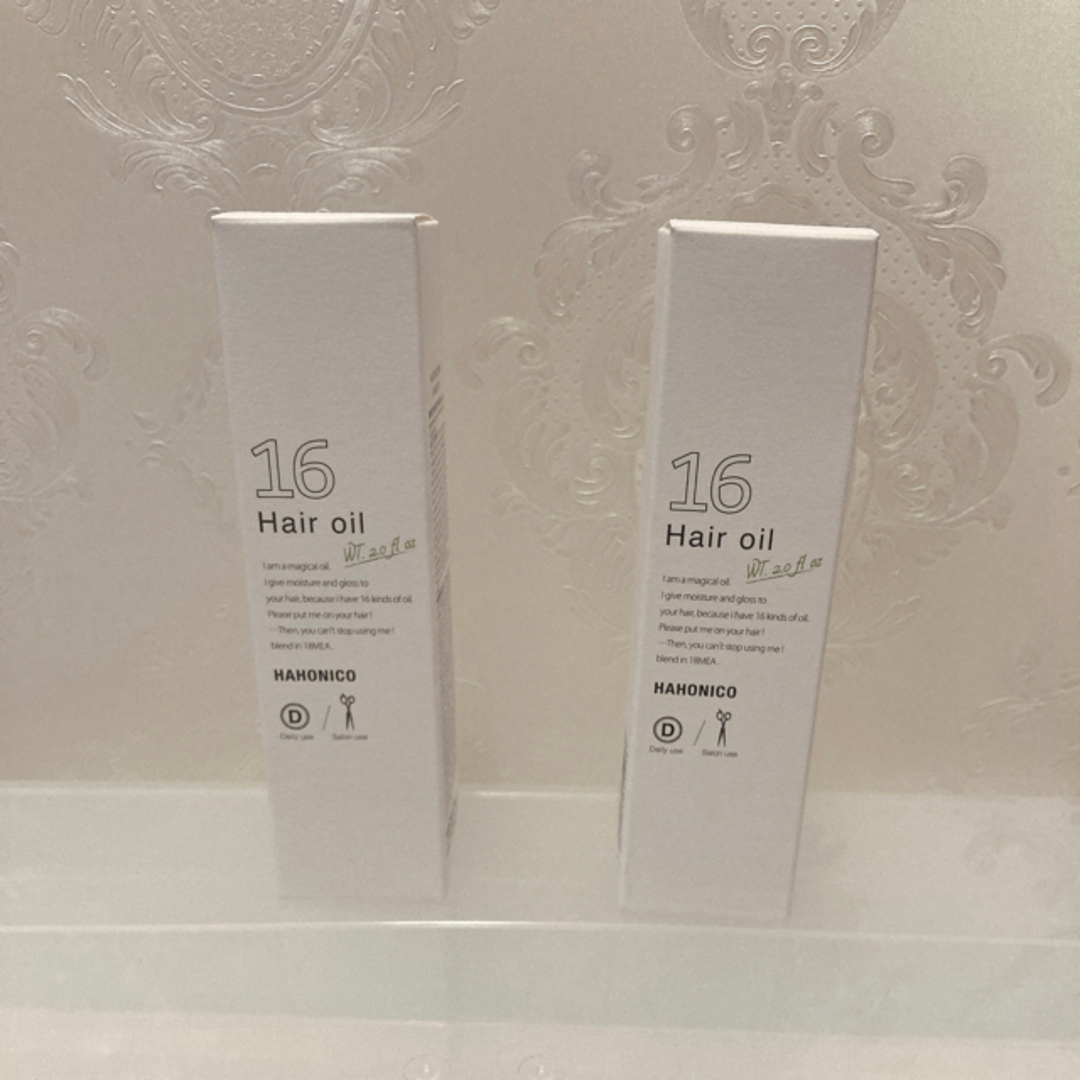 HAHONICO(ハホニコ)の60ml×2本セット　ハホニコ 16油 コスメ/美容のヘアケア/スタイリング(オイル/美容液)の商品写真