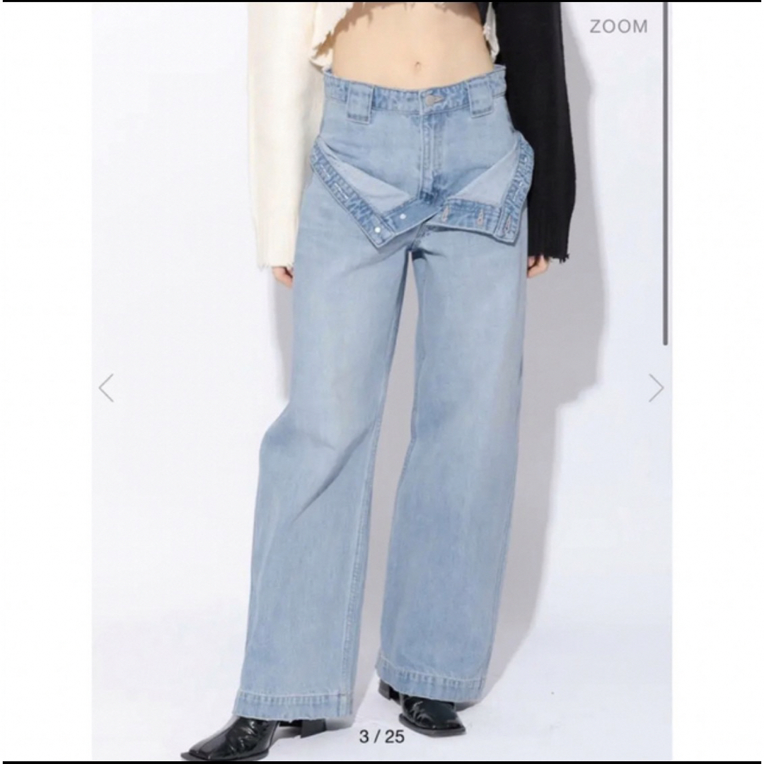 Bubbles(バブルス)のMELT THE LADY denim3 blue レディースのパンツ(デニム/ジーンズ)の商品写真