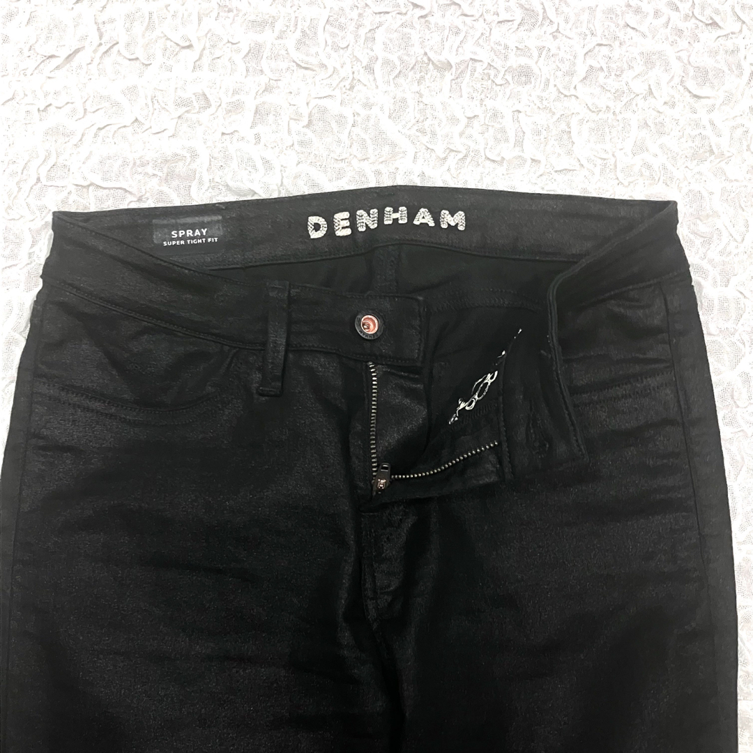 DENHAM(デンハム)のれもんさん専用　デンハム　デニムパンツ　SUPER TIGHT FIT ブラック レディースのパンツ(デニム/ジーンズ)の商品写真