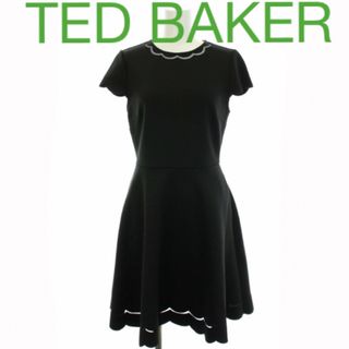 テッドベイカー(TED BAKER)のテッドベイカー　スカラップ　ワンピース(ひざ丈ワンピース)