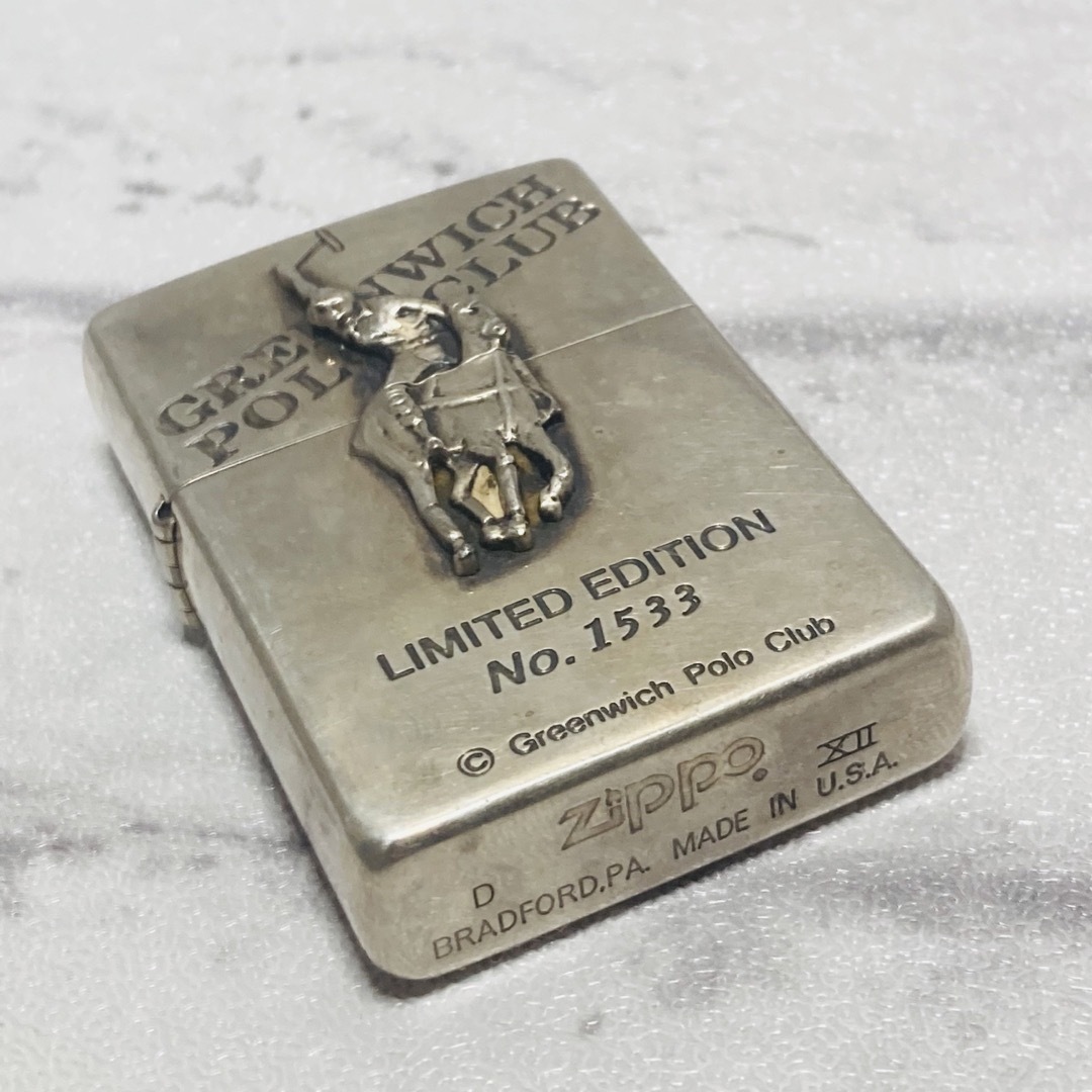 希少! ヴィンテージ ZIPPO POLO CLUB ポロ クラブ ジッポ-